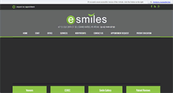 Desktop Screenshot of esmilesdentistry.com